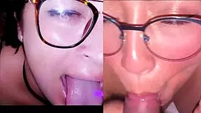 Two mexican sluts dafri and samy suck cock for cash and swallow loads!