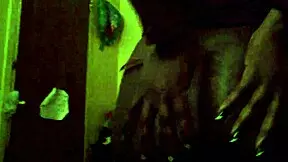 EBONY TEEN SPITS SLOPPY TOP ON BIG BLACK COCK FOR FACIAL FINISH!