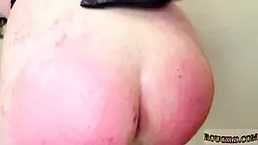 Bound Teen Gags on Cock in Extreme BDSM Date