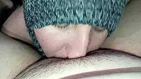 Best oral sex devours horny neighbor's big juicy dripping wet pussy