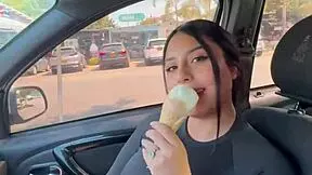 Stranger Latina Joins Workout For Public Car Blowjob And Ass Fuck