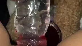 whoa this arab teen stuffs food in her juicy pussy 😩 kinky solo fetish in la... best amateur moans ever!!