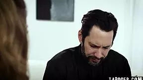 Molly's Devious Plan: Seduces Stepfather Davis to Stop Stepmom Juliet's Meddling with Rebellious Stepsister