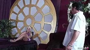 whoa big saggy tits blonde caught fingering lets him choke gagging deepthroat fat cock assfucking sloppy anal orgasm cum covered