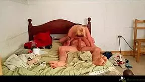 oh man after that wild party this latina slut got her skirt hiked up over waist stockings ripped fucking monster cock deep daddy!!