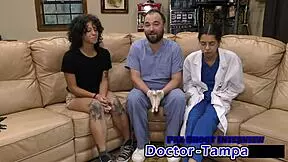 Dr Tampa's Tampa Uni Exam: Nicole Luva Spreads in Latex!