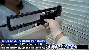 Dr Tampa's Tampa Uni Exam: Nicole Luva Spreads in Latex!