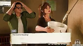 stepsister 19 takes stepbro's load after wild fuck session