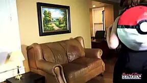 😈 busty brunette trinity gags on juicy cock deepthroat then takes pounding in her curvy ass!! 💦