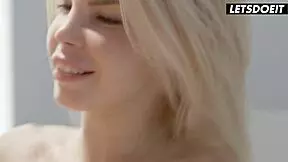 fit russian teen sits on boyfriend's face till she squirts