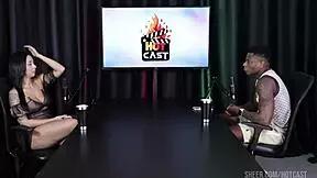 wanna peek at sheer red lingerie on tattooed brazilian slut?