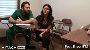 troubled latina teen patient yesenia sparkles hitachi vibrated to screaming orgasms by doctor in tampa hospital