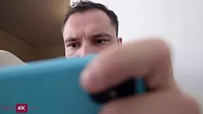 turn off that phone now and ram your cock in my tight shaved teen pussy lucy knight!