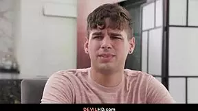 kai's cousin dylan tempts him into secret family fingering and blowjob