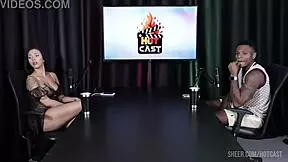 wanna peek at sheer red lingerie on tattooed brazilian slut?