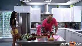 Hey dickdealer Don, Brianna Moore's tits bounce in our Valentine's fuck