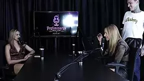 Yasmin Pariz's sheer red lingerie tempts the footballer in swingers' rage