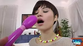 nasty 19yo milf takes deep anal breeding!