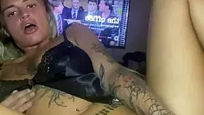 imagine what this big-titty goth girl's fingers are doing to her horny emo pussy solo