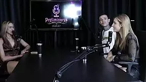 Yasmin Pariz's sheer red lingerie tempts the footballer in swingers' rage