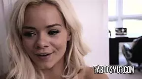 petite blonde teen stepsis rides dominant thug stepbro cowgirl rough hardcore taboo