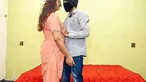 Desi Indian Bhabhi's Huge Tits and Big Ass Bounce in Hard Doggystyle Pounding with Hindi Audio