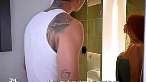 i fix shower then fuck neighbors danner mendez andrea castro in bathroom