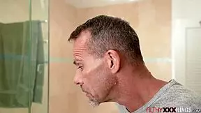 Hey stepdad, your teen stepdaughter wants to suck that cock right now