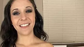 she starts with a sloppy blowjob then gets railed hard until cumshot