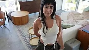 Hot Latina BFF Cheats with Deepthroat and Doggy on Lazy Boyfriend's Watch