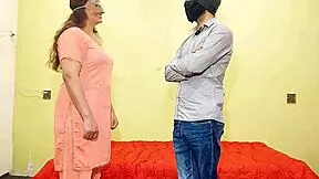 Desi Indian Bhabhi's Huge Tits and Big Ass Bounce in Hard Doggystyle Pounding with Hindi Audio