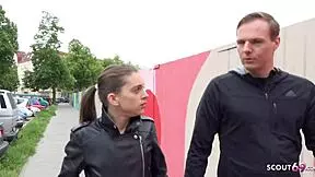 german scout vol 18 hey petite 18yr cheater wanna anal cash on street? 😈🍑