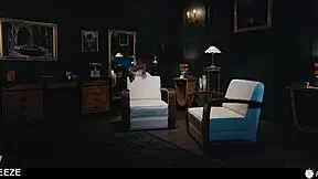 coco bae frozen as horny brunette licks wet pussy and fucks her hard