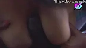 beautiful african babe with big tits rides monster cock