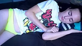 whoa sneaky stepbro sneaks in and pounds blue-eyed stepsis pussy hard!