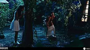 coco bae frozen as horny brunette licks wet pussy and fucks her hard