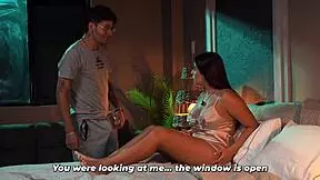 i gotta please my stepmom's big tits since hubby can't