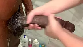 stepbrother convinces step sis to try shower anal omg huge dick fit my virgin ass please not too hard