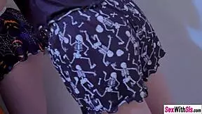 i feel so horny watchin my petite small tits body get fucked by that monster cock jason voorhees... damn those hardcore thrusts make me cum hard