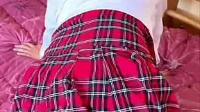 hermanastra mexicana nataly comes over to her profesor and they get sensual cumshot orgasm on perfect latina ass