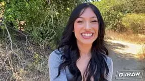 alexa chained deepthroats huge cock cum facial