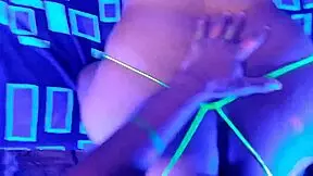 colombian wife spreads huge neon ass for pov doggystyle pounding
