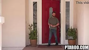 Stranger brutally assfucks busty MILF Adira Allure over lost cat