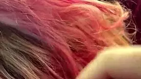 Pretty Hooker Kneels Backseat Blowjob Cum Swallow