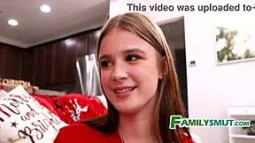 i never thought tree trimming would spark our taboo family threesome this christmas