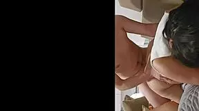 Madura argentina hooks up with neighbor for steamy Halloween sex fun