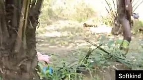 Long-Time Friend Tempted into Rough African Farm Fuck