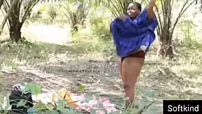 Long-Time Friend Tempted into Rough African Farm Fuck