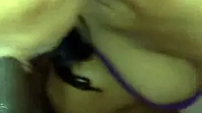 wet latina milf wife rides cock cowgirl with natural tits bouncing