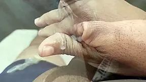 Best jerkoffs from my small foreskin cock while ex teen cums hard fingering her juicy pussy and big tits - part 5